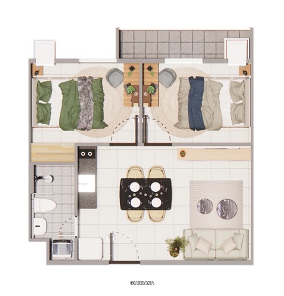 Giardana Condo Unit Floor Plan Giardana